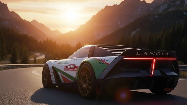 lancia PuRa Montecarlo render