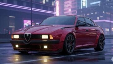 Nuova Alfa Romeo 75 VGT