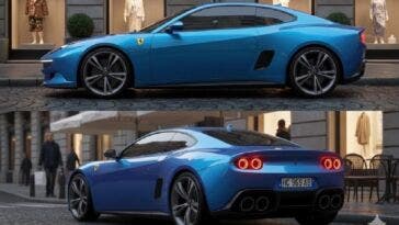 Nuova Fiat coupé Ferrari