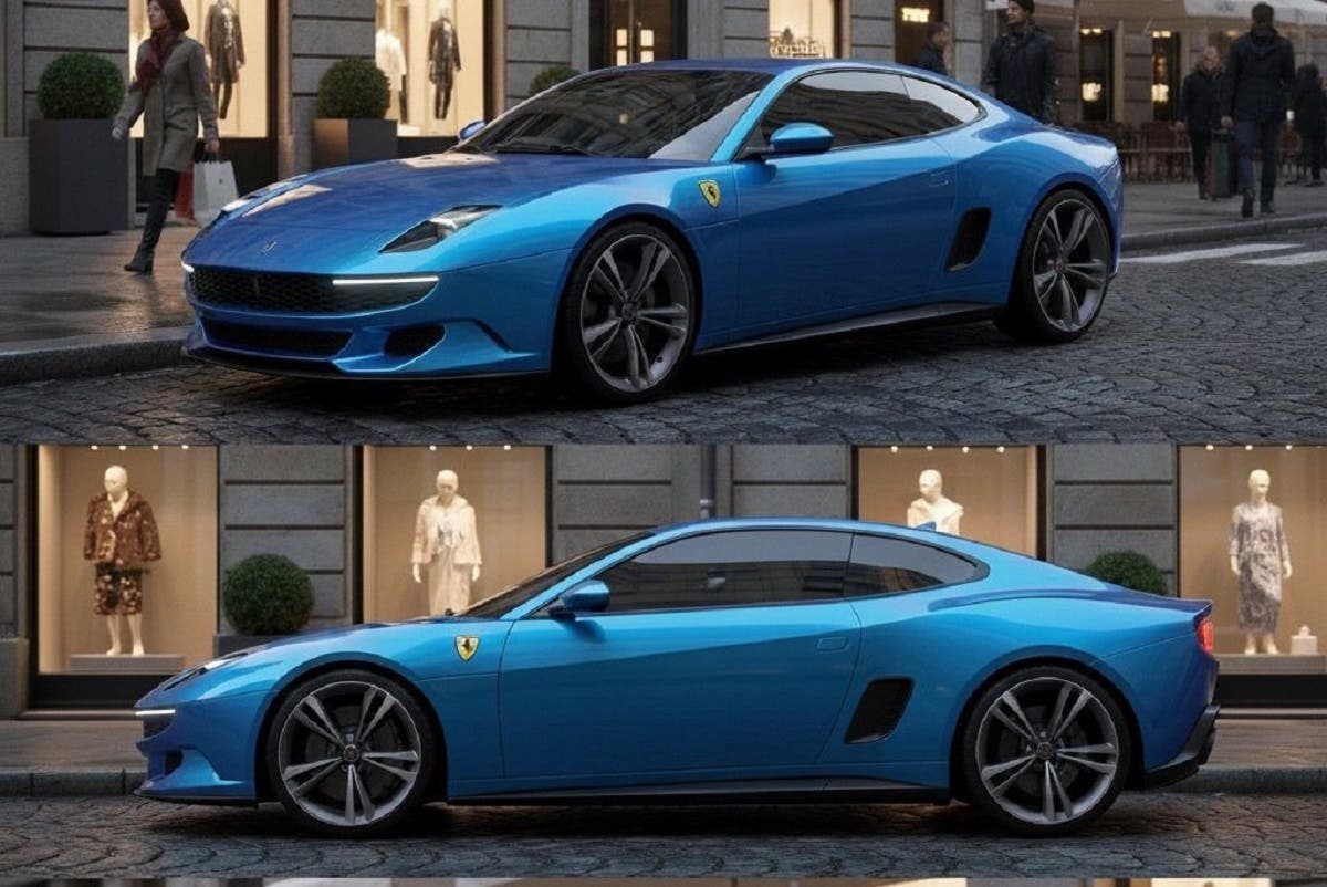 Nuova Fiat coupé Ferrari