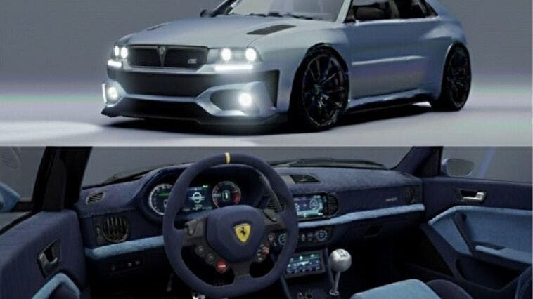 Nuova Lancia Delta EVo 6 Ferrari