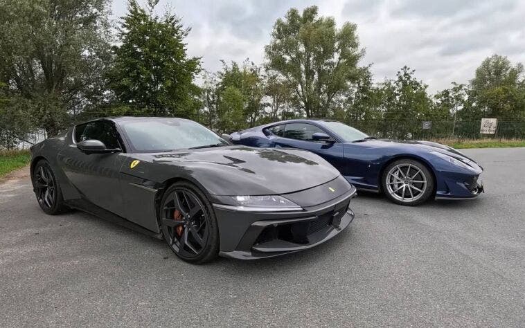 Ferrari 12cilicndri vs 812 superfast