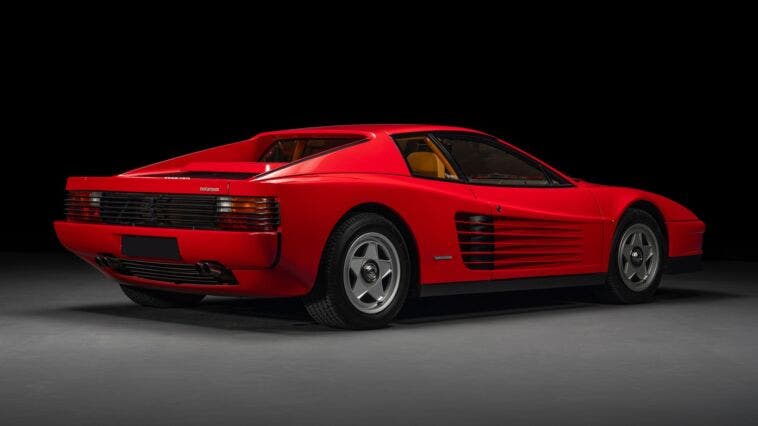 Ferrari Testarossa monospecchio monodado