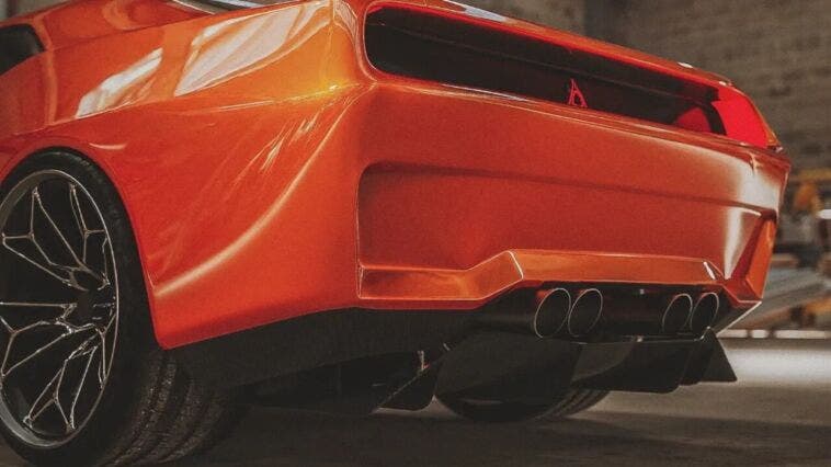 dodge challenger render