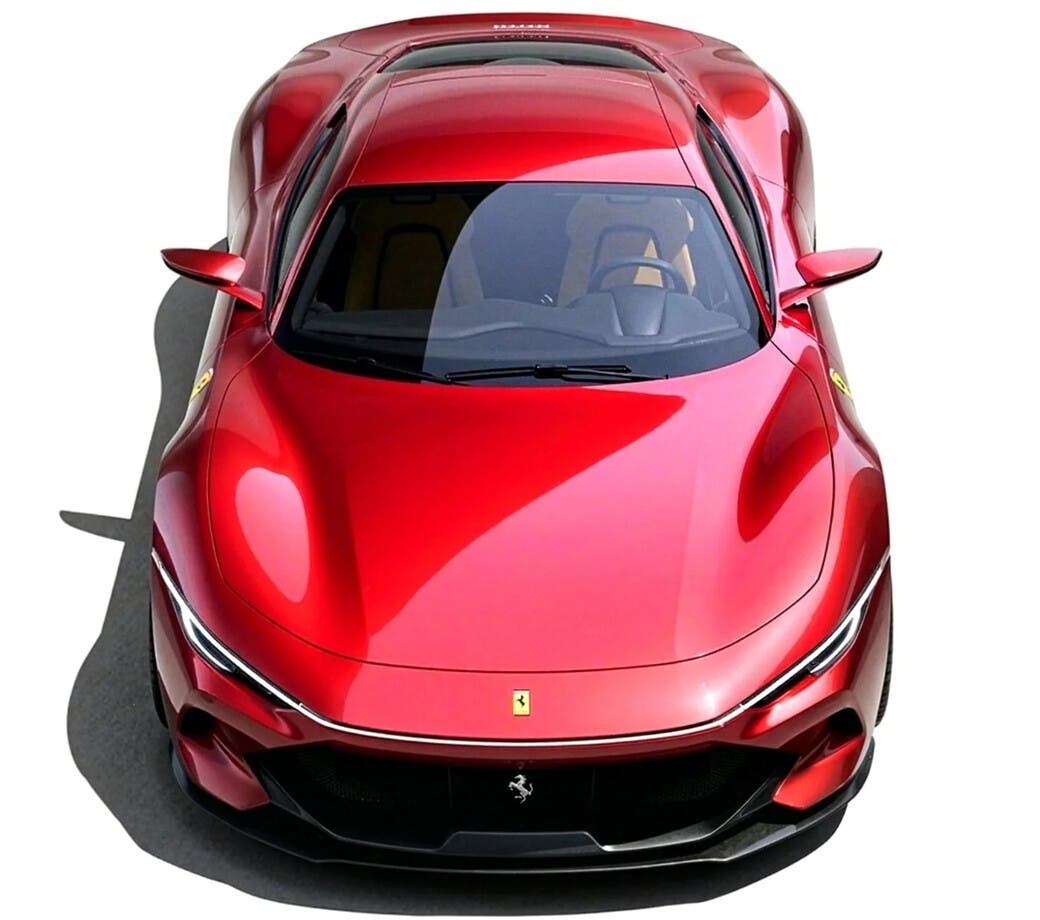 ferrari amalfi render