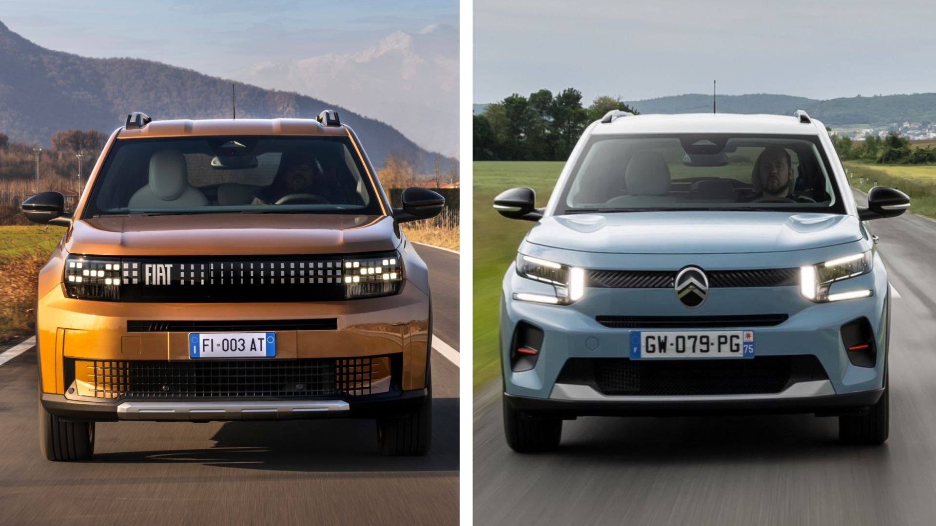 Fiat Grande Panda e Citroen C3