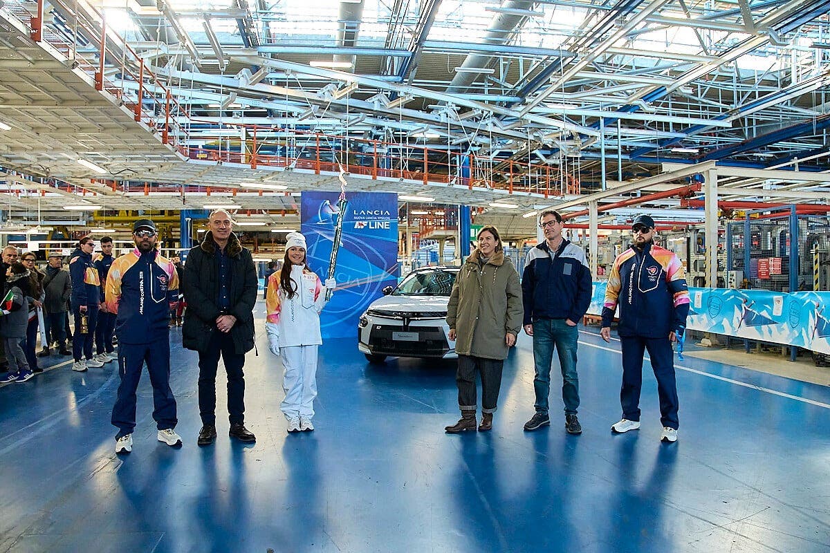 Lancia protagonista a Melfi con la Fiamma Olimpica