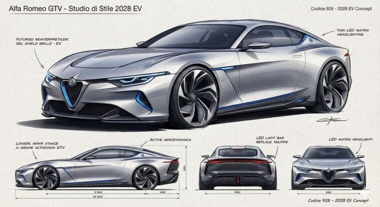 Nuova Alfa Romeo GTV