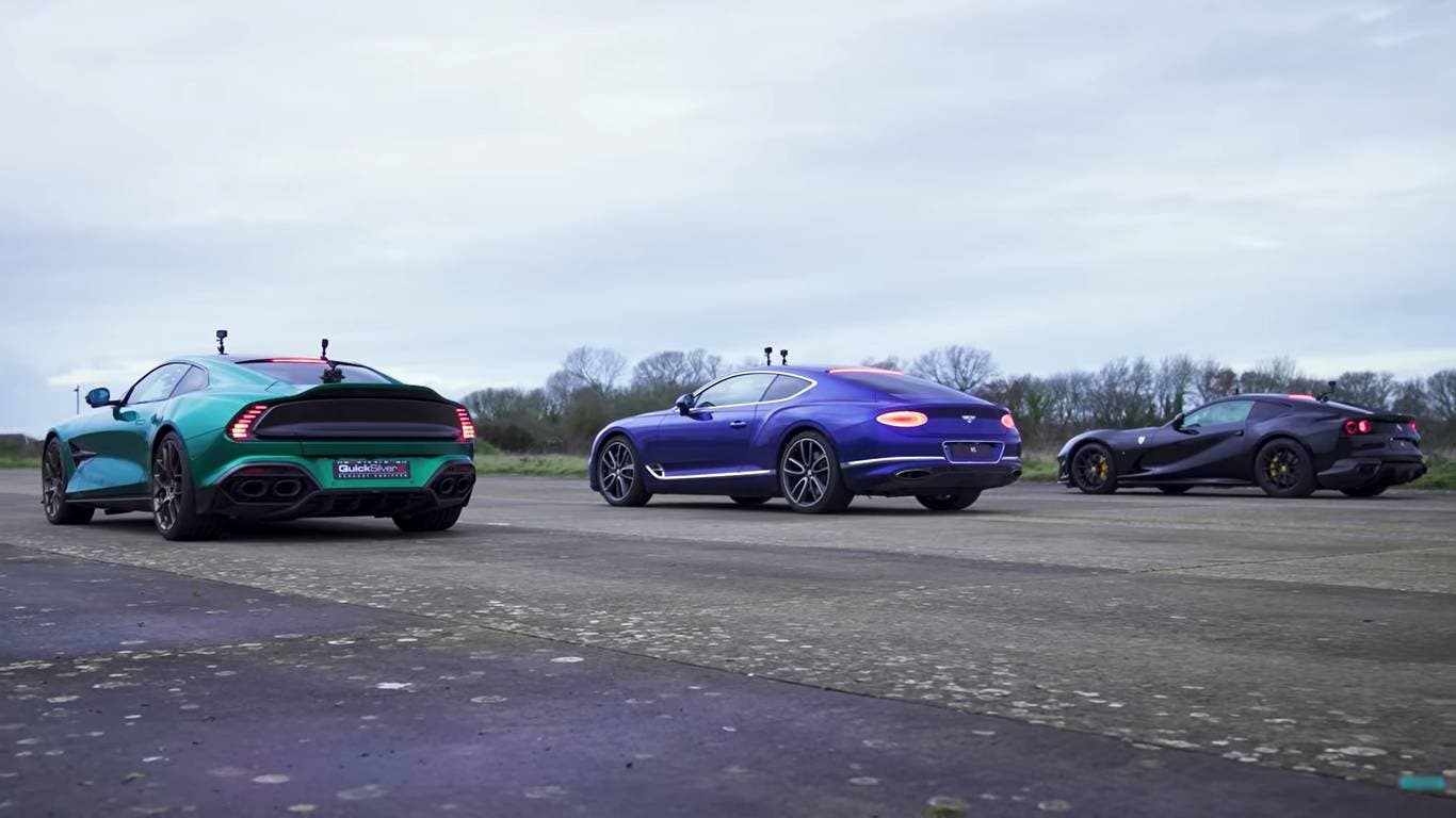 Drag race Ferrari