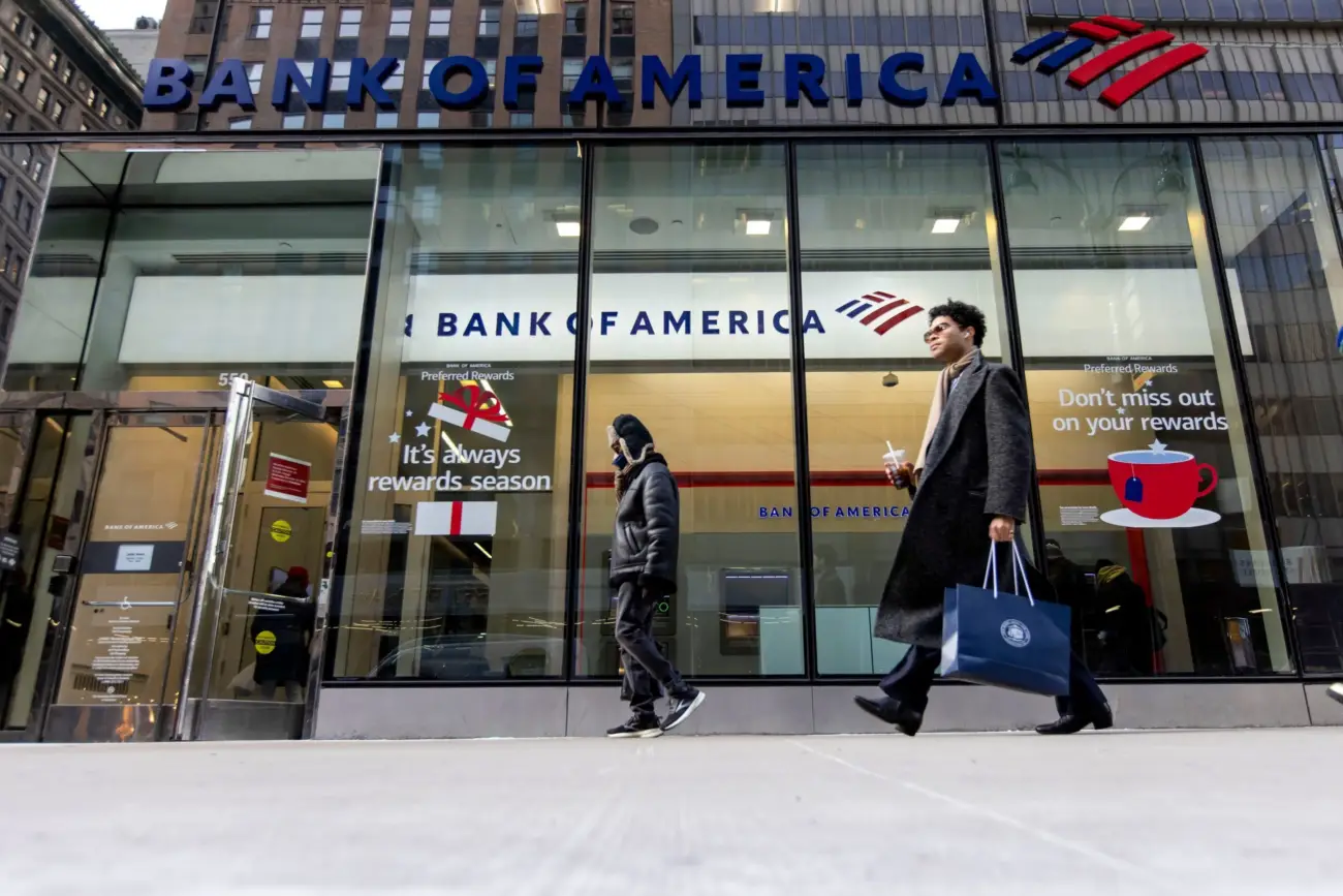 bank of america, mercati