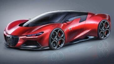 Alfa Romeo supercar concept