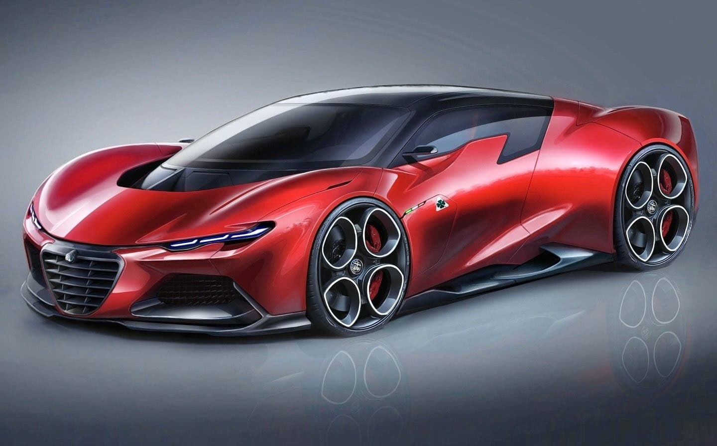 Alfa Romeo supercar concept