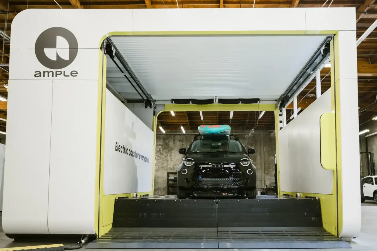 Ample-stellantis battery swap