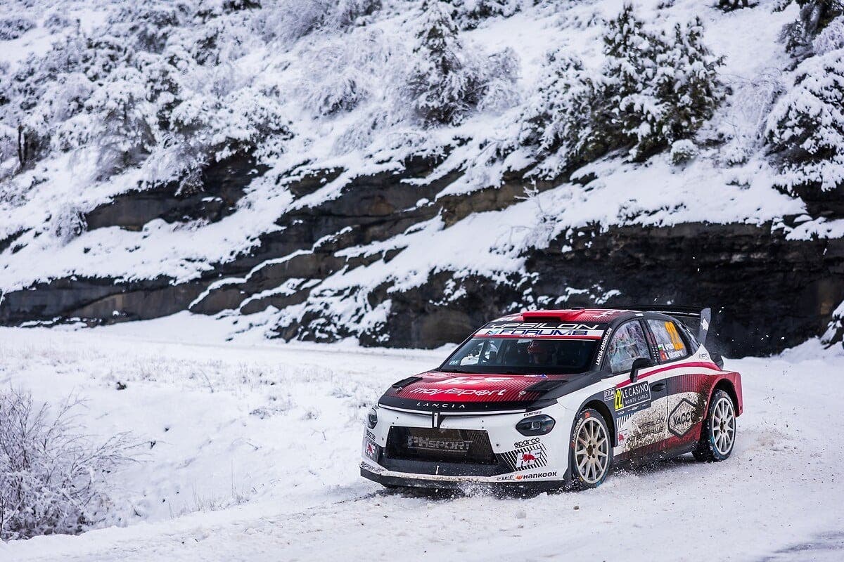 Ypsilon Rally2 HF Integrale al Rallye Monte-Carlo