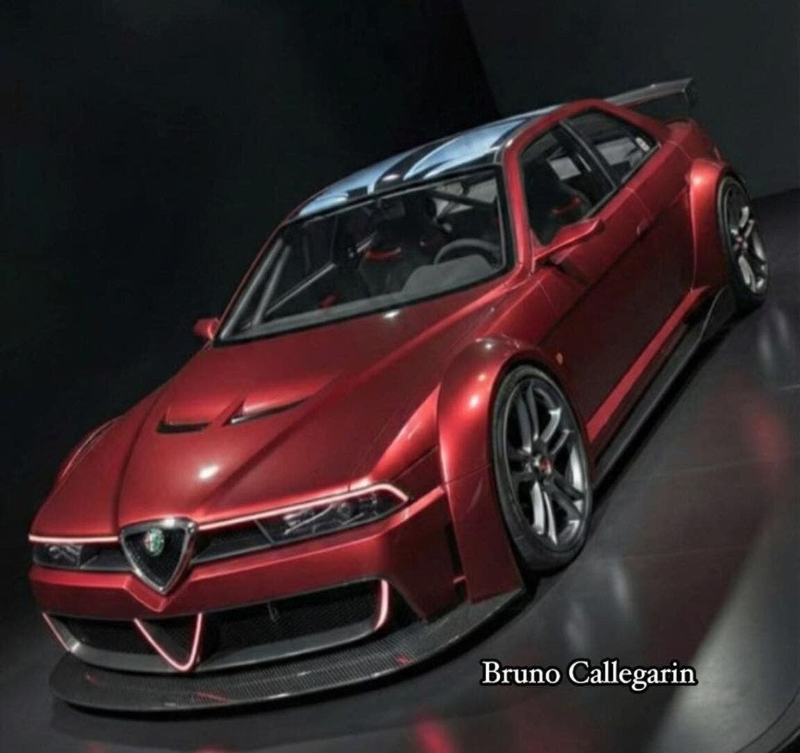 Alfa Romeo 155 GTAm Restomod: reinterpretazione moderna e radicale di ...