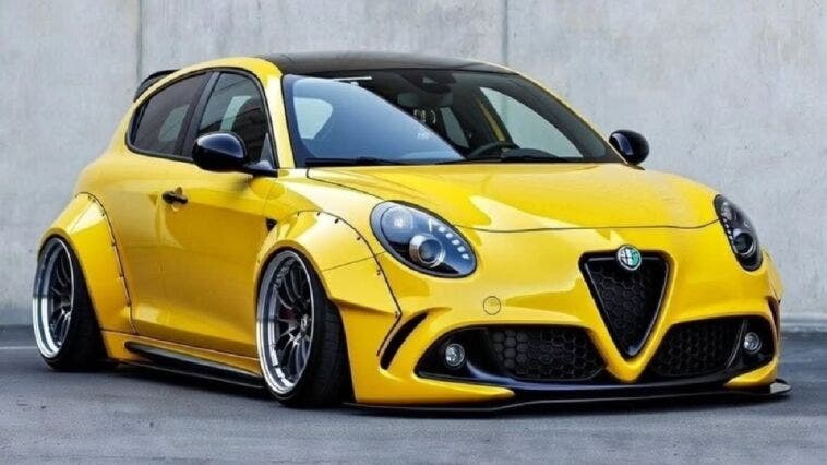 Alfa Romeo MiTo estrema render