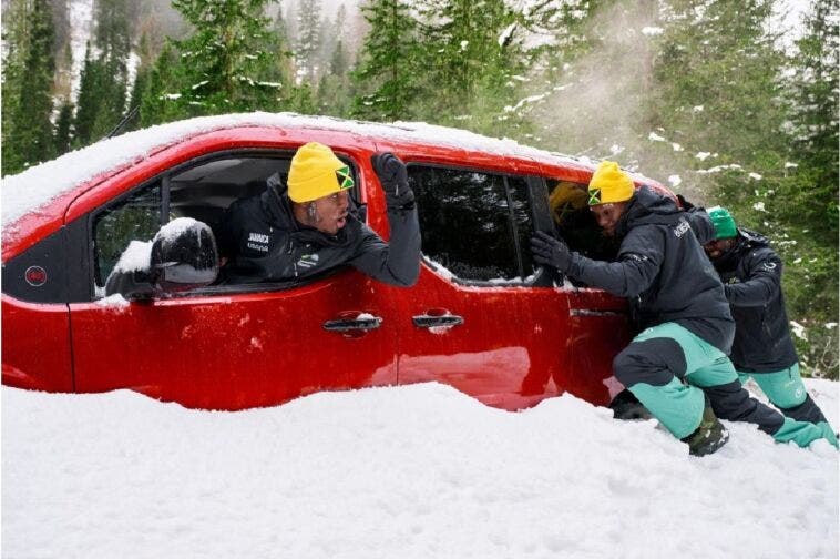 Fiat e la nazionale giamaicana di Bob