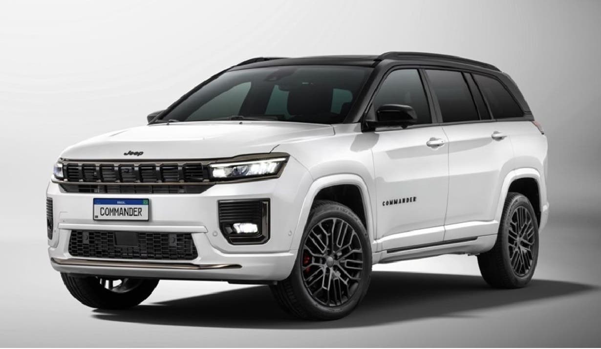 Jeep Commander 2026 in white