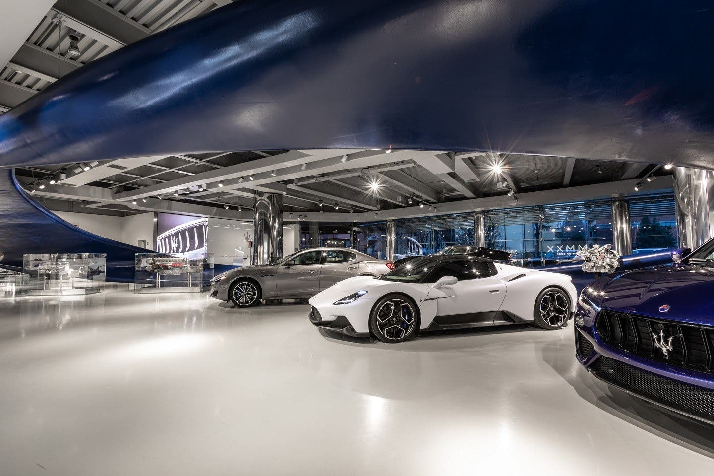 Lo stabilimento Maserati di Modena