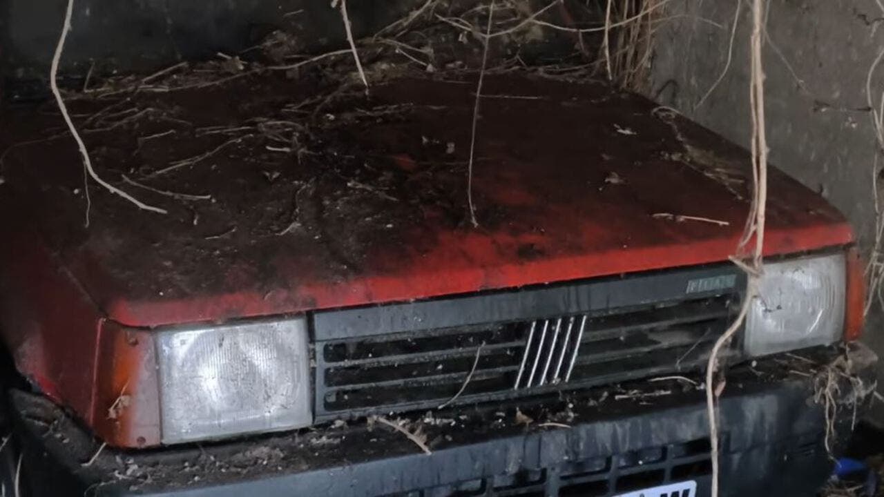 barn find fiat panda