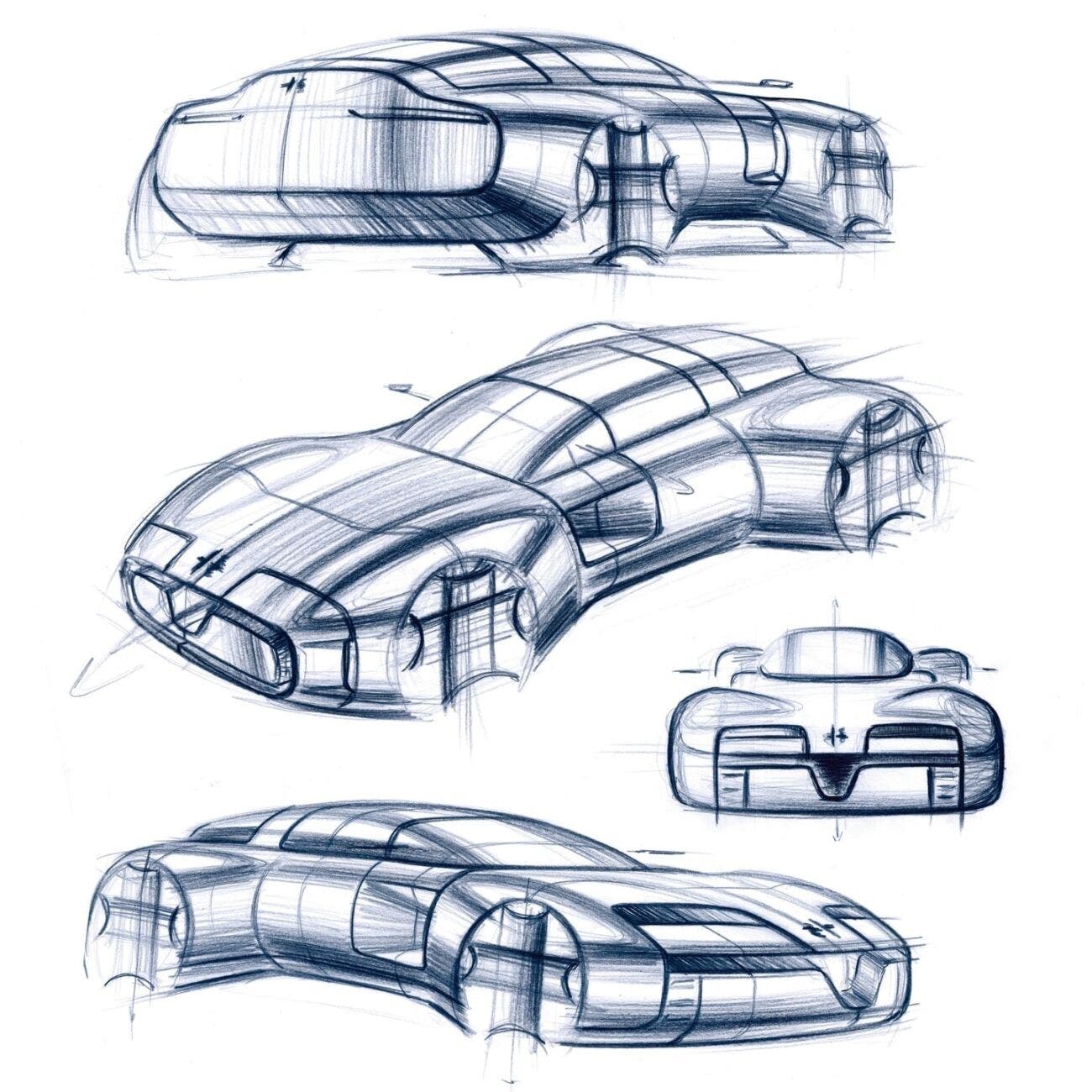 Alfa Romeo Giulia TZ render