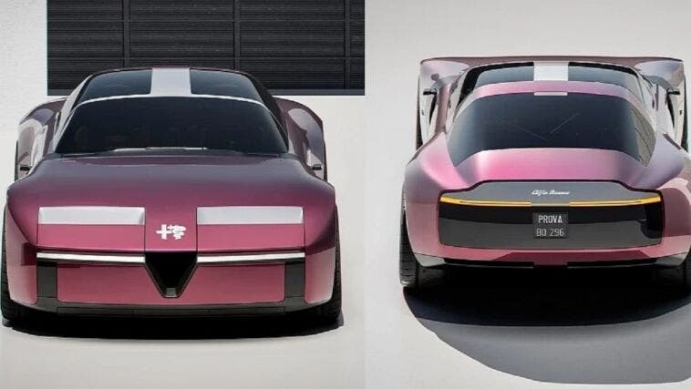 Alfa Romeo Giulia TZ render