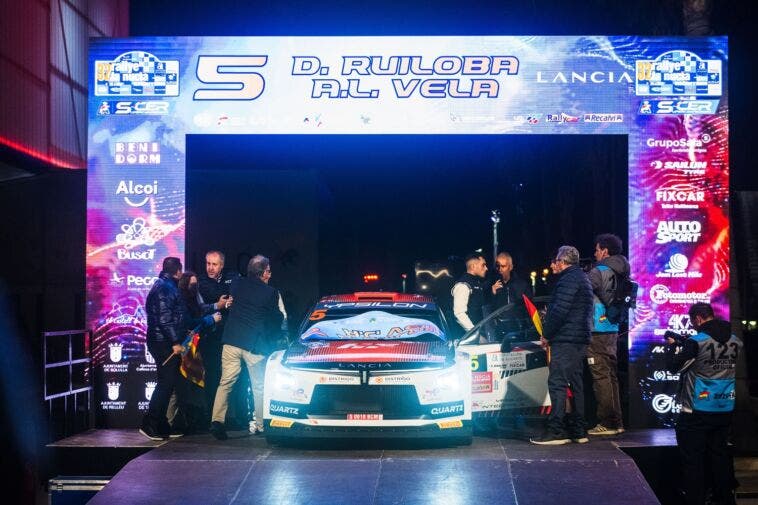 Lancia Corse Spagna è stata la principale attrazione all'inizio della nuova stagione del S-CER (Campionato Spagnolo Super Rally)