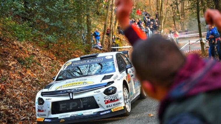 Andrea Crugnola - Andrea Sassi, Lancia Ypsilon Rally2 HF Integrale