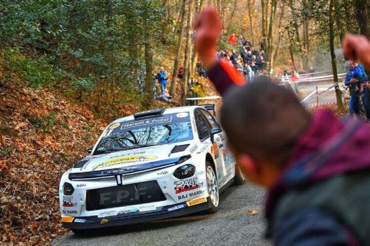 Andrea Crugnola - Andrea Sassi, Lancia Ypsilon Rally2 HF Integrale