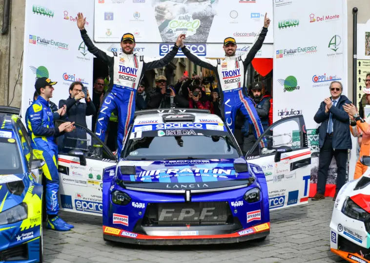 Crugnola Beltrame Lancia Ypsilon Rally2 HF Integrale