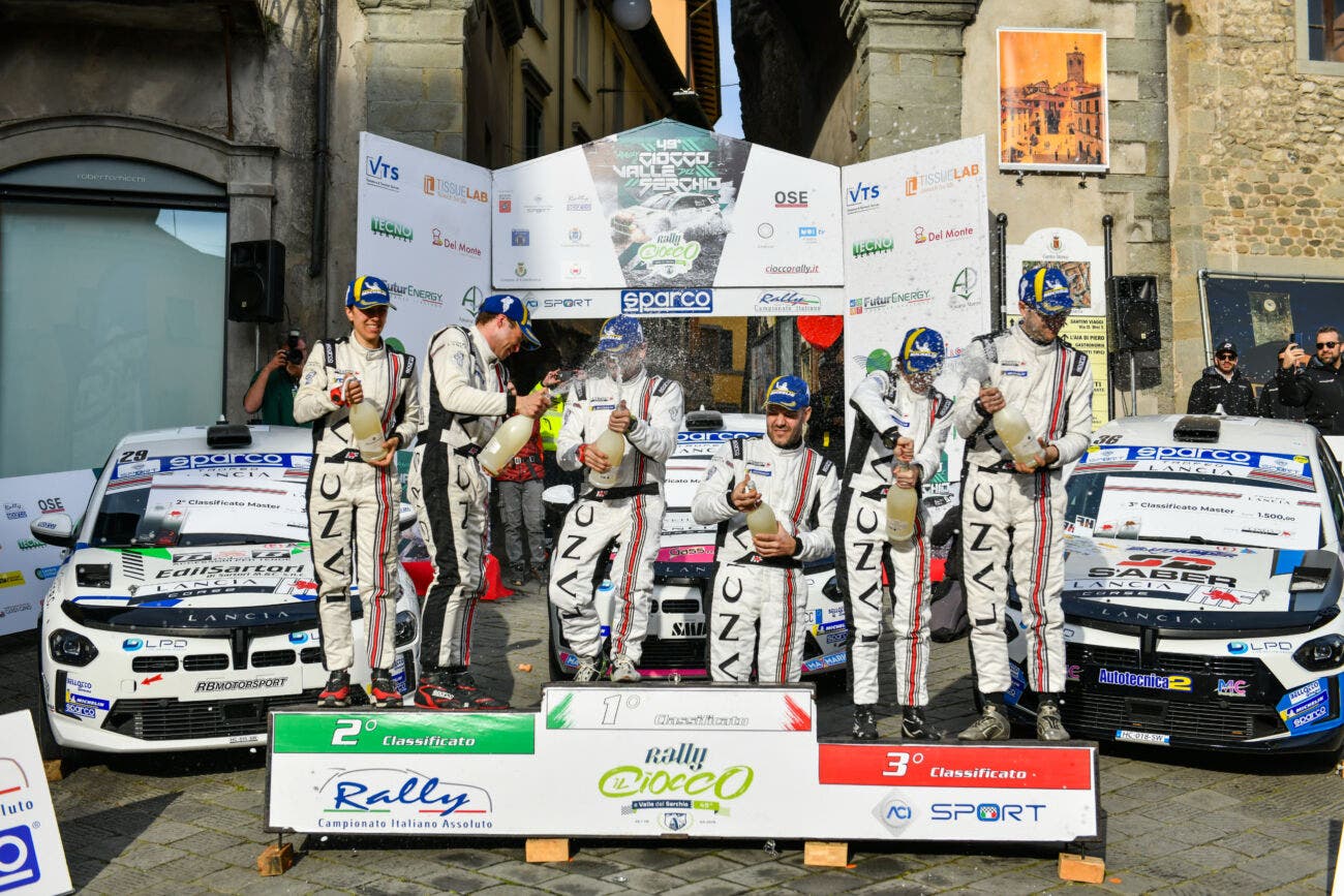 Podio Trofeo Lancia