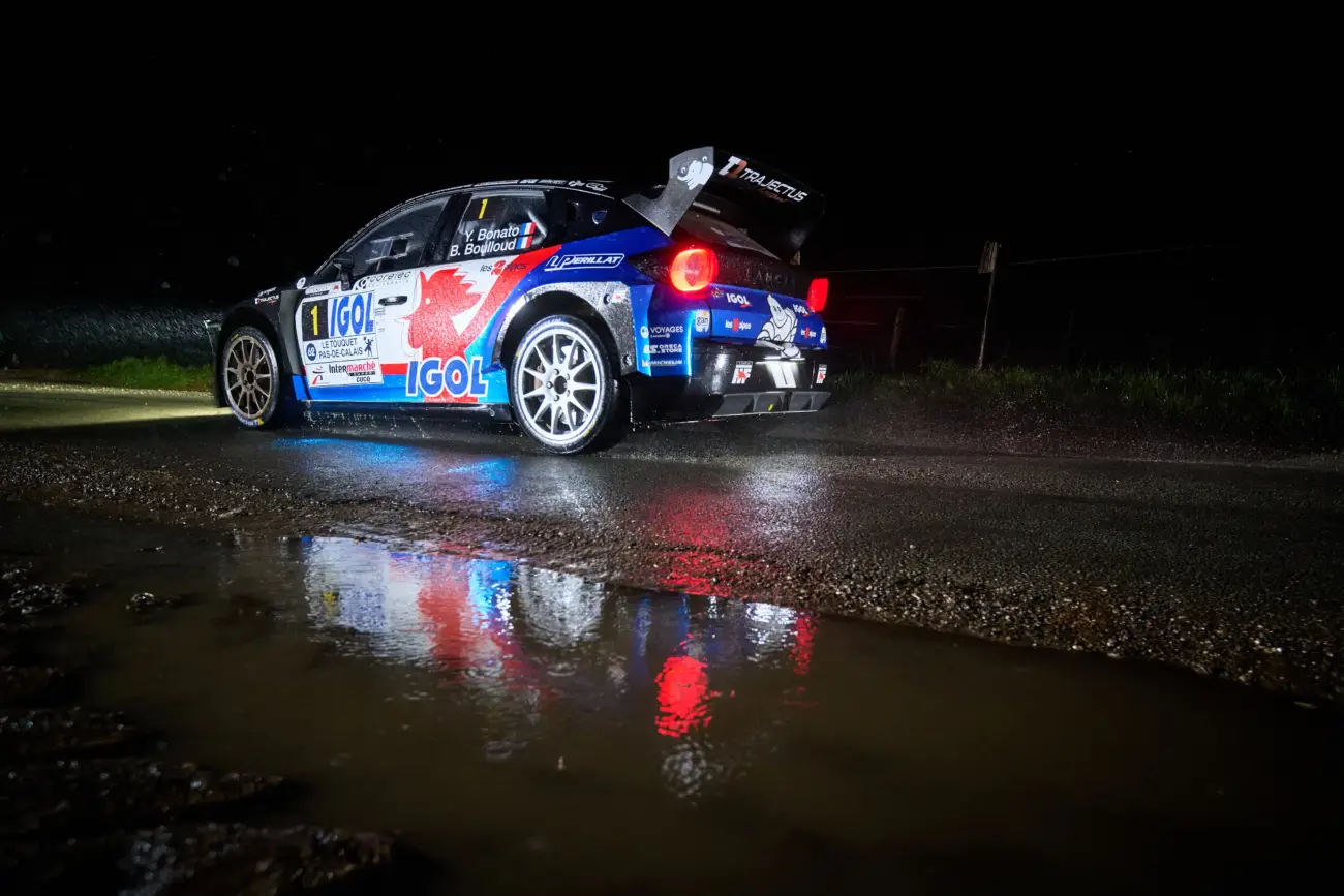 Yoann Bonato e Benjamin Boulloud, Rallye Le Touquet Pas-de-Calais