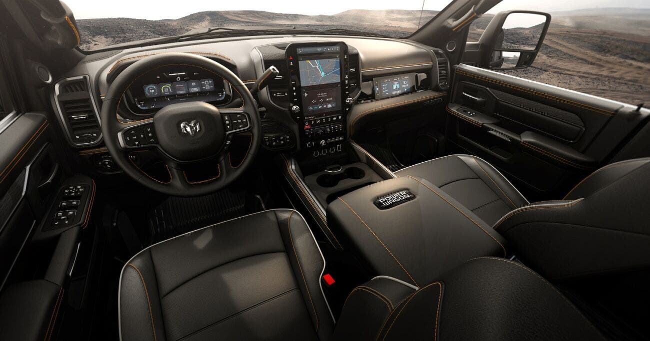 Ram 2500 Power Wagon Lunar Edition interior