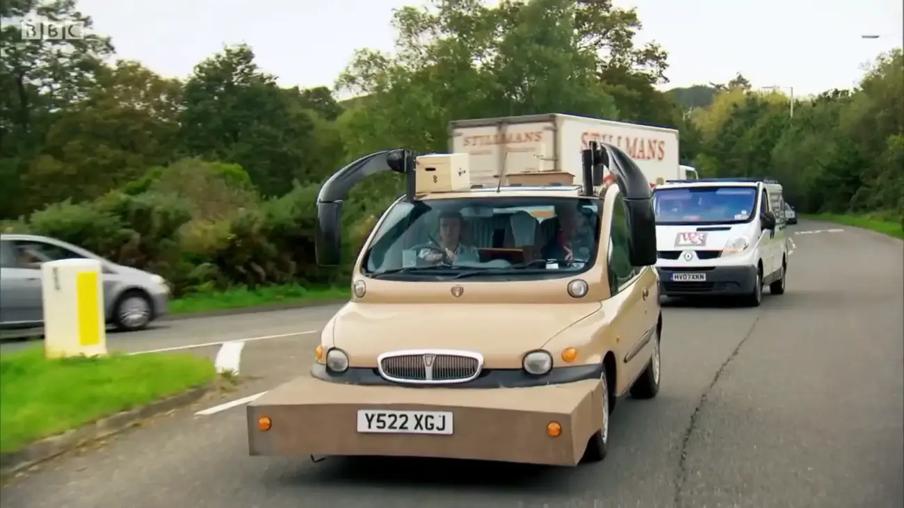 Rover James multipla top gear