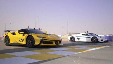 Ferrari SF90 XX Stradale drag race