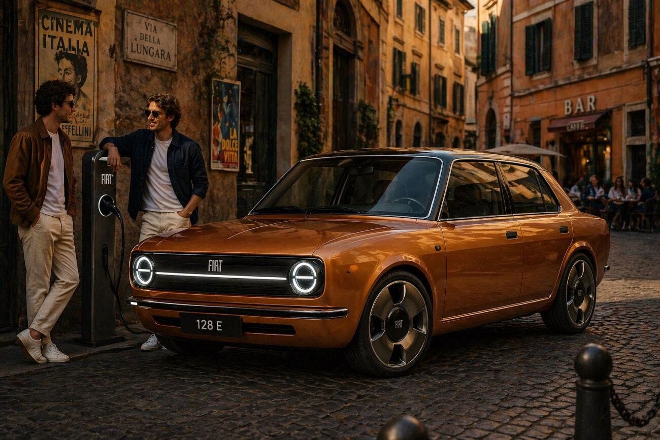La Fiat 128 e-Concept