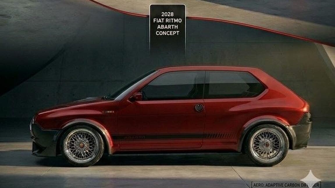 Fiat Ritmo Abarth, il restomod digitale infiamma i social: la rivedremo ...