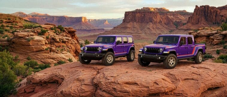 Jeep Wrangler e Gladiator Rewind