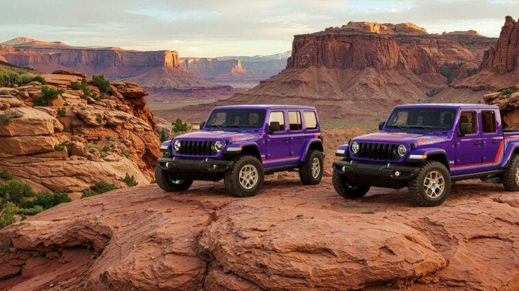 Jeep Wrangler e Gladiator Rewind