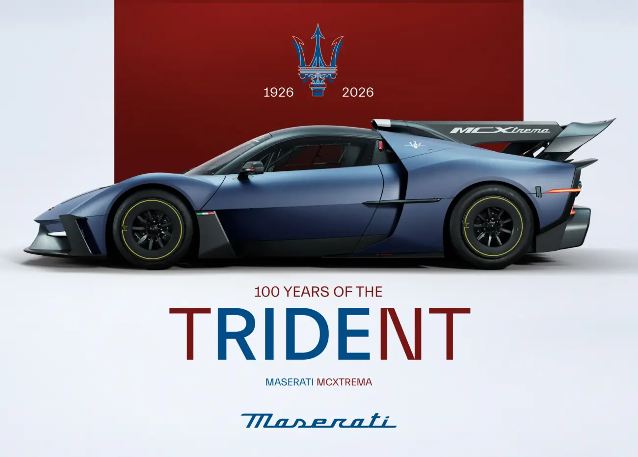 Tridente Maserati 100 anni