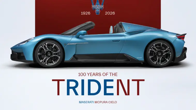 Tridente Maserati 100 anni