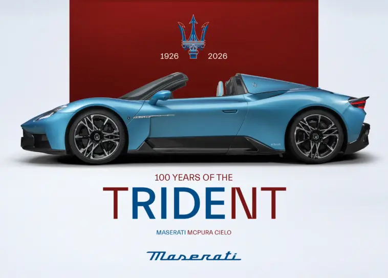 Tridente Maserati 100 anni