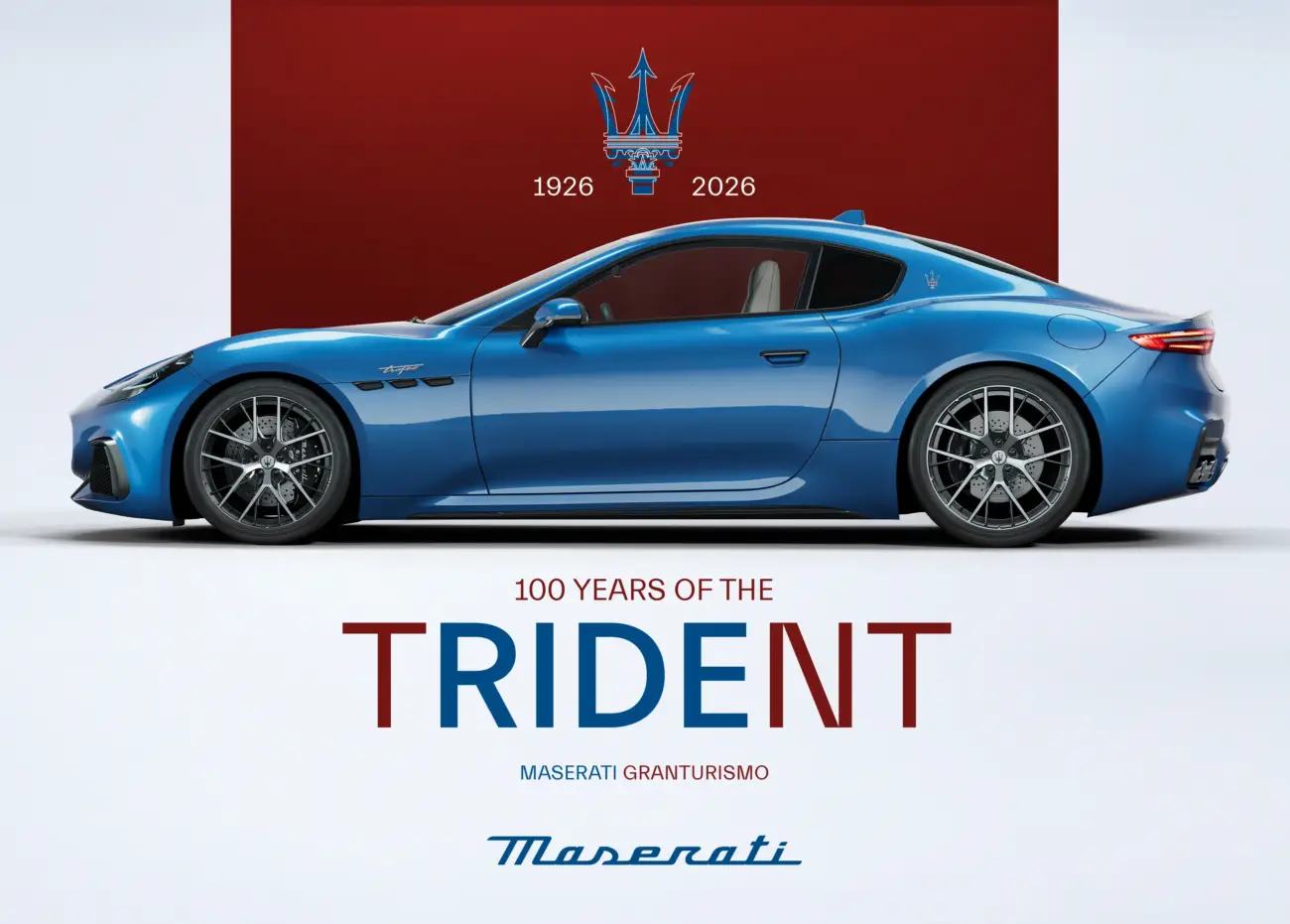 Tridente Maserati 100 anni