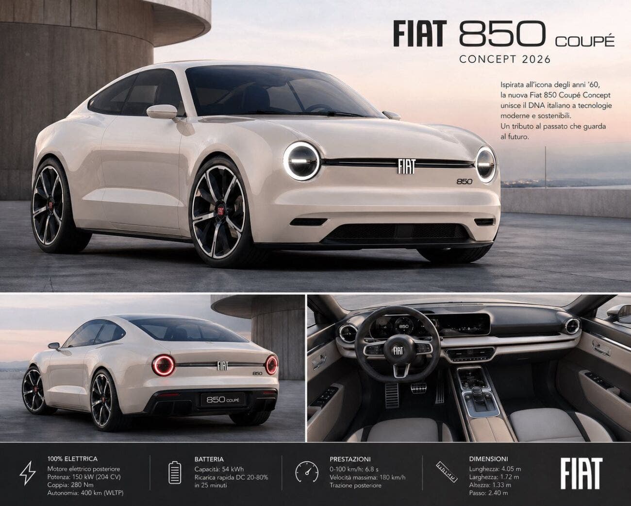 Nuova Fiat 850 Coupé