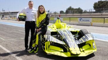 Jörg Schrott, Team Principal del team Opel GSE Formula E con Sophia Flörsch