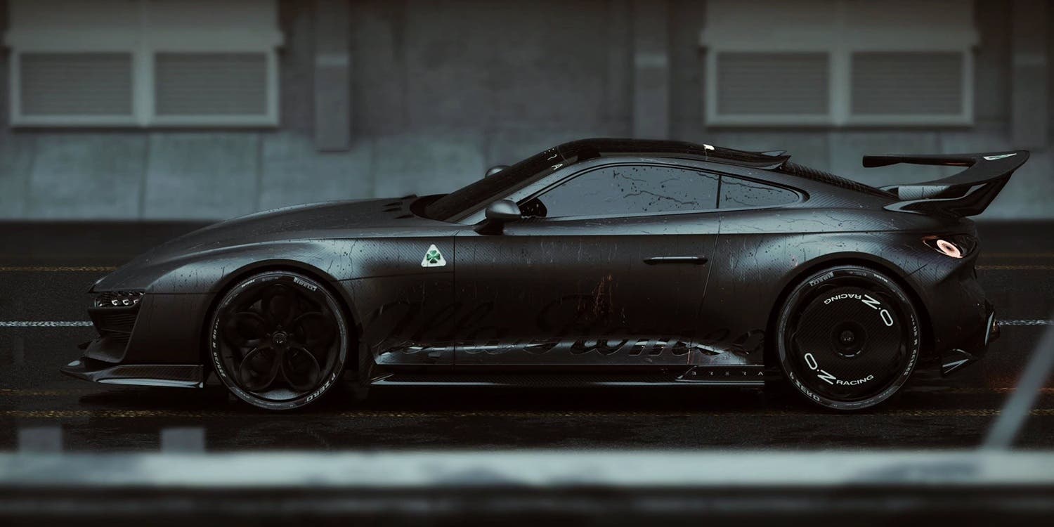 Alfa Romeo Brera Quadrifoglio Black Mamba