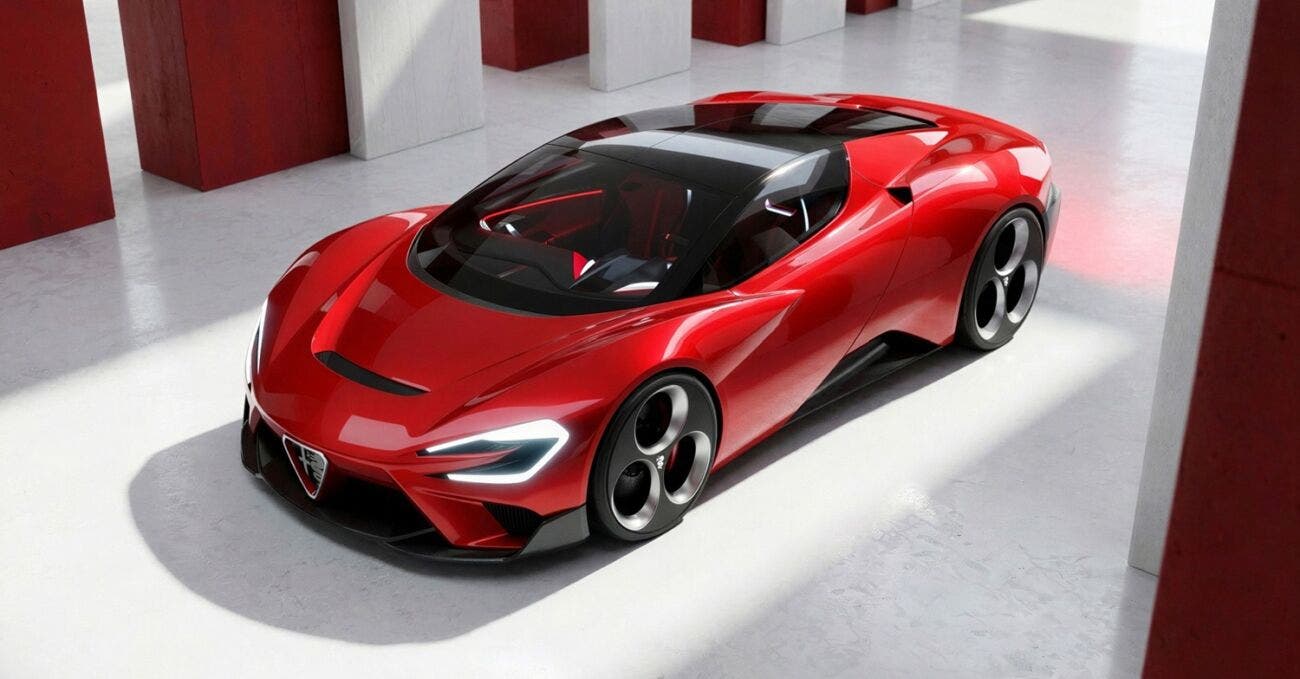 Alfa Romeo Fortunata render