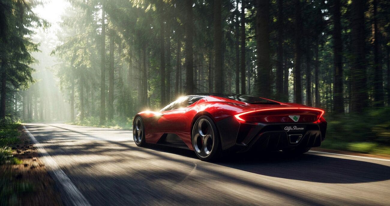 Alfa Romeo Fortunata render