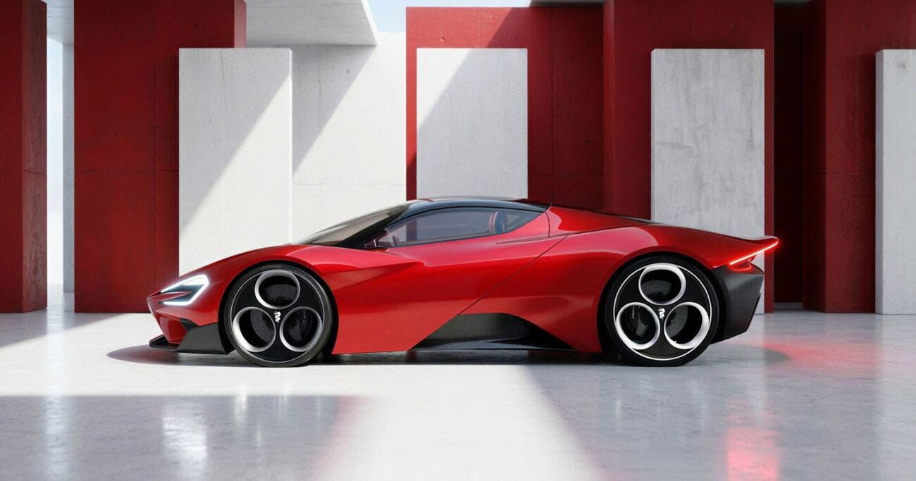 Alfa Romeo Fortunata render