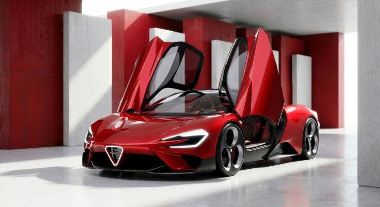 Alfa Romeo Fortunata render